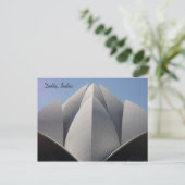 Carte Postale pétales de lotus (Debout devant)