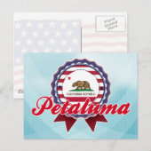 Carte Postale Petaluma, CA (Devant / Derrière)