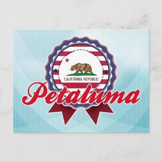 Carte Postale Petaluma, CA (Devant)