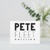 Carte Postale Pete Fleet 2020 (Debout devant)