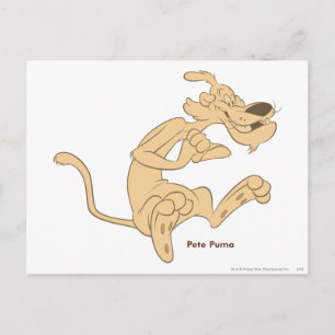 Carte Postale Pete Puma Excité