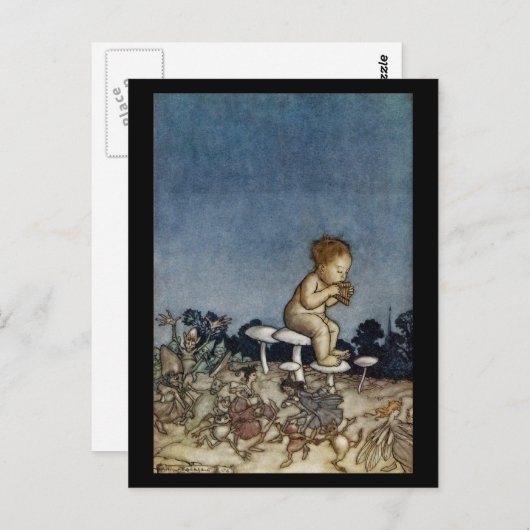 Carte Postale Peter a joué sa cannelure (Devant / Derrière)