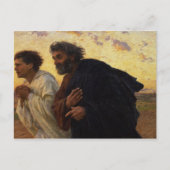 Carte Postale Peter et John Running (Devant)