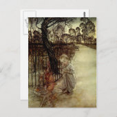 Carte postale Peter Pan Arthur Rackham (Devant / Derrière)