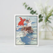 Carte Postale Peter Pan et Tinker Bell par Alice B. Woodward (Debout devant)