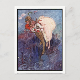 Carte Postale Peter Pan et Wendy par Alice B. Woodward