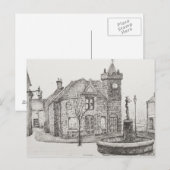 Carte Postale Peter Pan Statue Kirriemuir Écosse 2007 (Devant / Derrière)