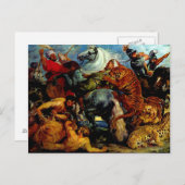 Carte Postale Peter Paul Rubens Art (Devant / Derrière)