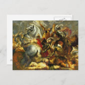 Carte Postale Peter Paul Rubens Art (Devant / Derrière)