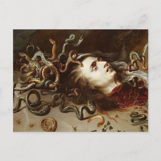 Carte Postale Peter Paul Rubens - Chef De La Méduse - P Baroque (Devant)