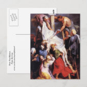 Carte Postale Peter Paul Rubens - De la Croix (Devant / Derrière)