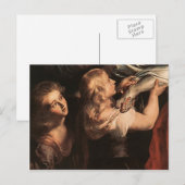 Carte Postale Peter Paul Rubens - Descente de la Croix (Devant / Derrière)