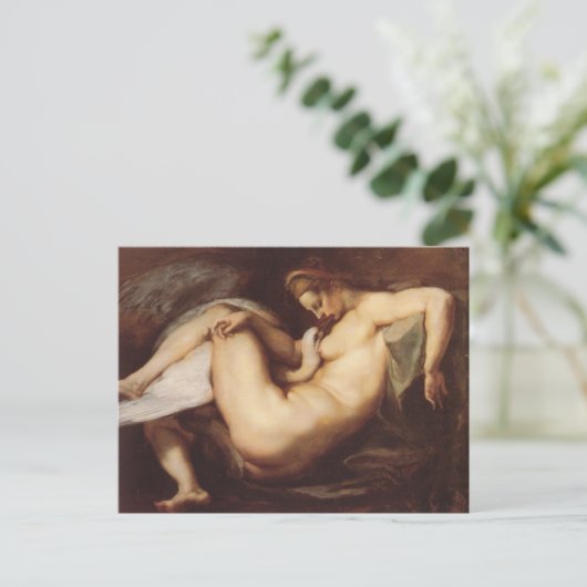 Carte Postale Peter Paul Rubens - Leda et le cygne (Debout devant)