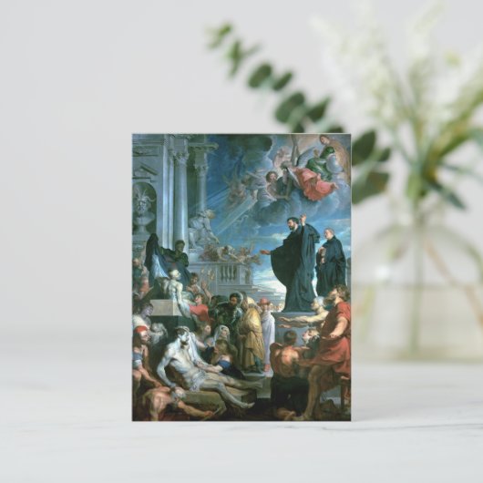 Carte Postale Peter Paul Rubens Les miracles de saint François (Debout devant)