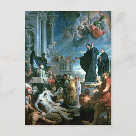 Carte Postale Peter Paul Rubens Les miracles de saint François (Devant)