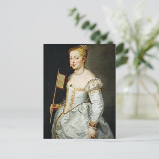 Carte Postale Peter Paul Rubens Portrait d'une dame (Debout devant)