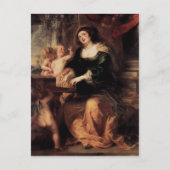 Carte Postale Peter Paul Rubens - St. Cecilia (Devant)