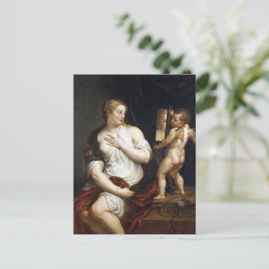 Carte Postale Peter Paul Rubens Venus et Cupidon (Debout devant)