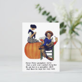 CARTE POSTALE PETER PETER CITROUILLE EATER (Debout devant)