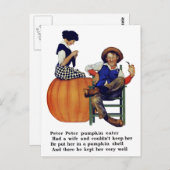 CARTE POSTALE PETER PETER CITROUILLE EATER (Devant / Derrière)