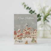 Carte Postale Peter Rabbit Noël (Debout devant)