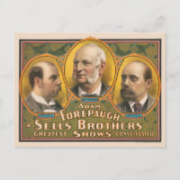 Peter Sells, Adam Forepaugh Et Lewis Sells