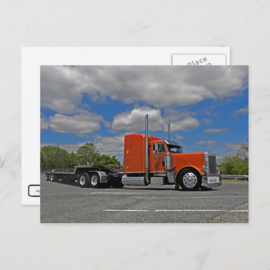Carte postale Peterbilt 379 de Frey (Devant / Derrière)