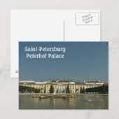 Carte Postale Peterhof (Devant / Derrière)