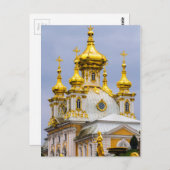 Carte Postale Peterhof Palais et jardins St Petersburg Russie (Devant / Derrière)