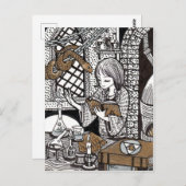 Carte Postale Petit alchimiste (Devant / Derrière)