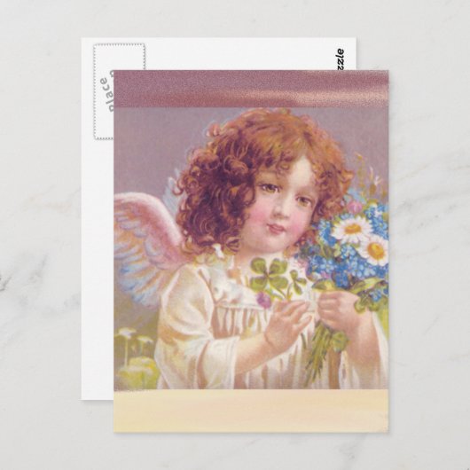 Carte Postale Petit Ange (Devant / Derrière)