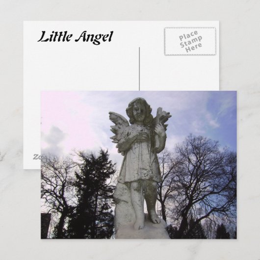 Carte Postale Petit Ange (Devant / Derrière)