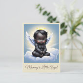 CARTE POSTALE " PETIT ANGE DU CIEL " (Debout devant)