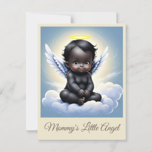 CARTE POSTALE " PETIT ANGE DU CIEL "