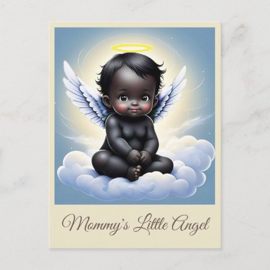 CARTE POSTALE " PETIT ANGE DU CIEL " (Devant)
