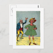 Carte Postale Petit Assistant vintage d'illustration Oz (Devant / Derrière)