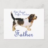 Carte Postale Petit Basset Griffon (Devant)