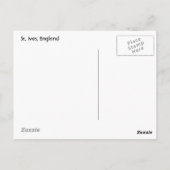 Carte Postale Petit bateau rouge (Dos)