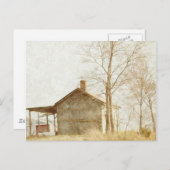 Carte Postale Petit bâtiment ancien (Devant / Derrière)