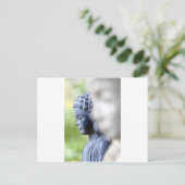 Carte Postale Petit Bouddha Bleu (Debout devant)