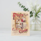 Carte Postale Petit cacao à chapeau rouge (Debout devant)