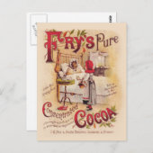 Carte Postale Petit cacao à chapeau rouge (Devant / Derrière)