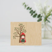 Carte Postale Petit Chaperon Rouge (Debout devant)