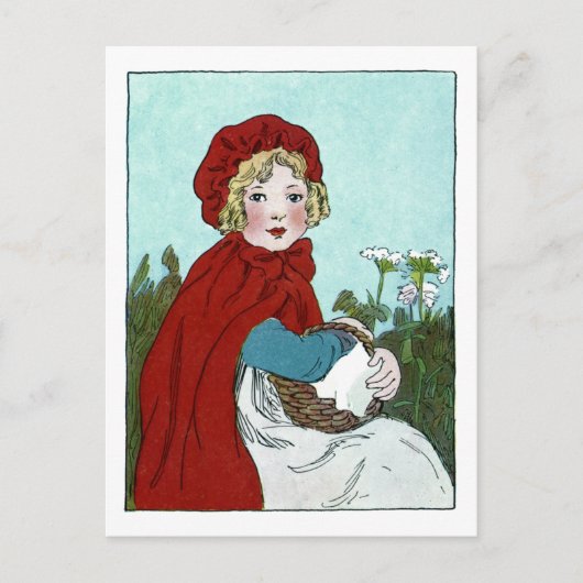 Carte Postale Petit Chaperon Rouge (Devant)