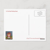 Carte Postale Petit Chaperon Rouge (Dos)