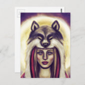 Carte Postale Petit Chaperon Rouge (Devant / Derrière)