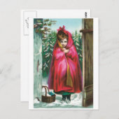 Carte Postale Petit Chaperon Rouge (Devant / Derrière)