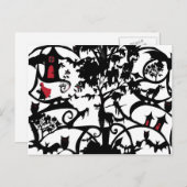 Carte Postale Petit Chaperon Rouge (Devant / Derrière)