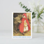Carte Postale Petit Chaperon Rouge (Debout devant)
