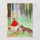 Carte Postale Petit Chaperon Rouge (Devant)